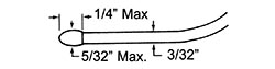 RET-1 Rectal Probe for Humans, larger Animals in Clinical Probes